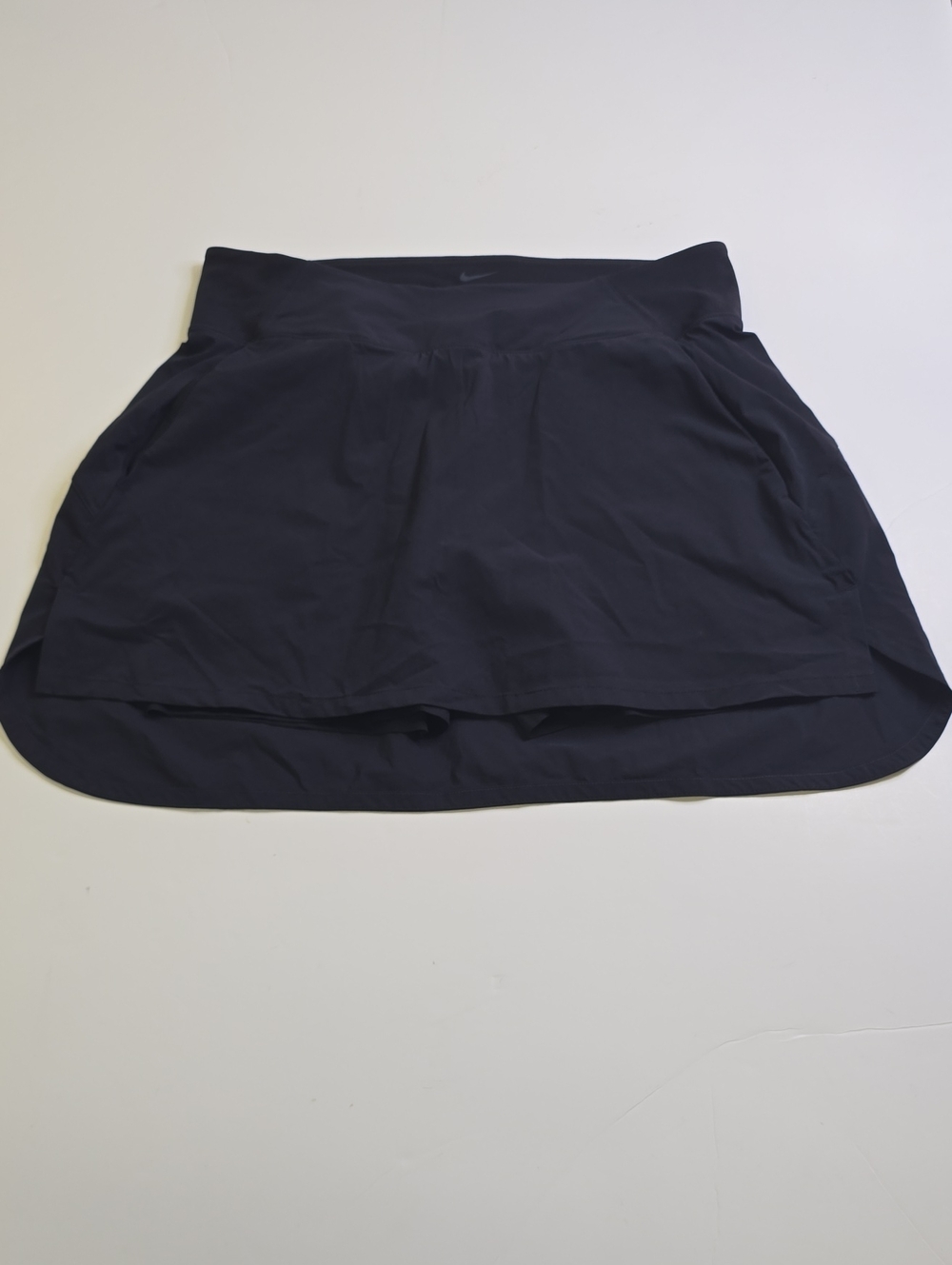 Nike Black Circle Skirt with Built-In Shorts